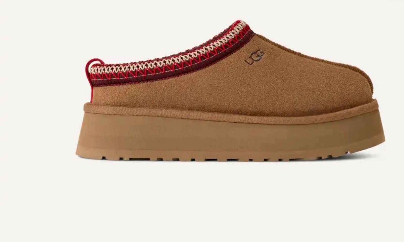 Ugg Tazz Platform Slippers - Women's Size 10- Chestnut